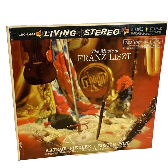 The Music Of Franz Liszt (Vinyl, 1960) RCA Victor Red Seal LSC-2442 VG+ LP Recor - Picture 1 of 10